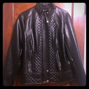 Jon & Anna Black Faux leather jacket